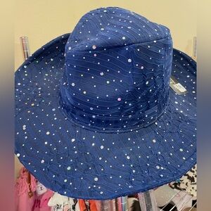 Blue Rhinestone cowboy hat